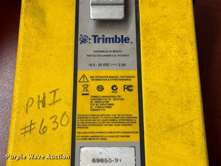 image for item DW6595 Trimble GPS guidance system