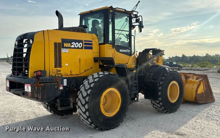 CARGADOR FRONTAL KOMATSU WA2008