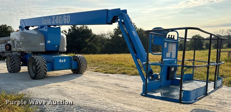 image for item DW6607 2007 Genie Z-80/60 boom lift