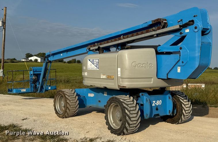 image for item DW6607 2007 Genie Z-80/60 boom lift