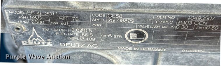 image for item DW6607 2007 Genie Z-80/60 boom lift