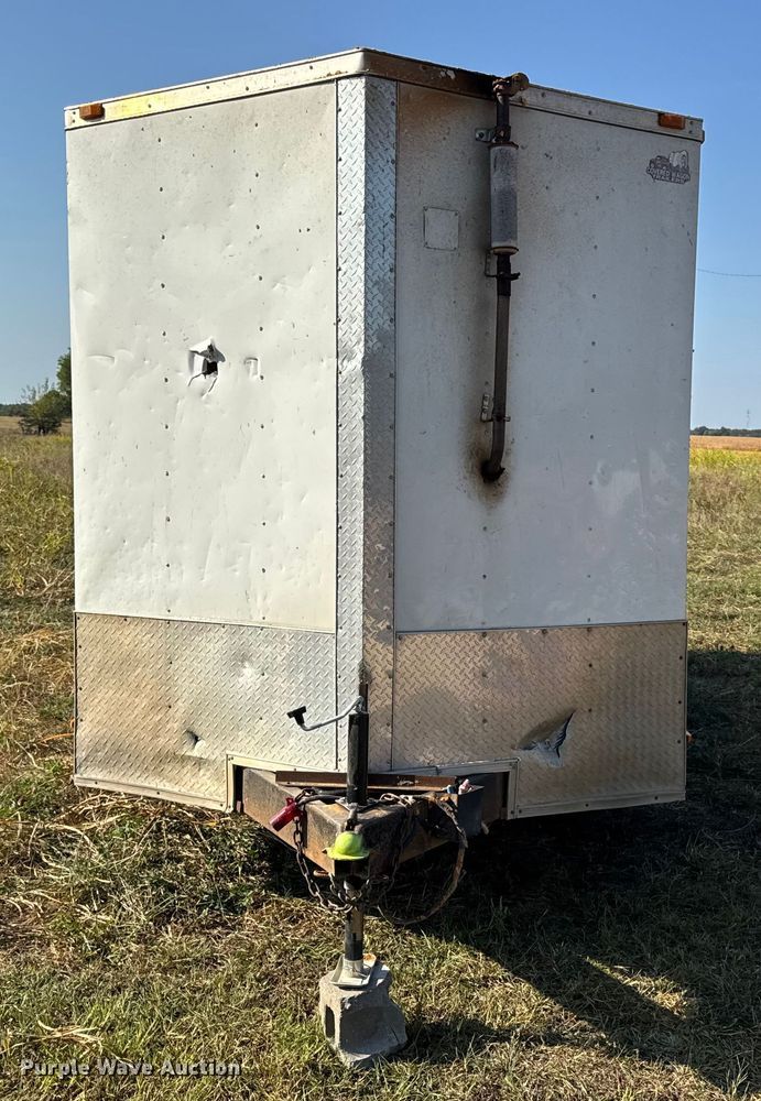 image for item DW6618 2014 Covered Wagon  CE7X16TA2 spray foam enclosed trailer