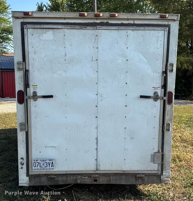 image for item DW6618 2014 Covered Wagon  CE7X16TA2 spray foam enclosed trailer