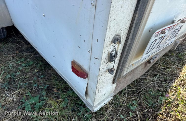 image for item DW6618 2014 Covered Wagon  CE7X16TA2 spray foam enclosed trailer