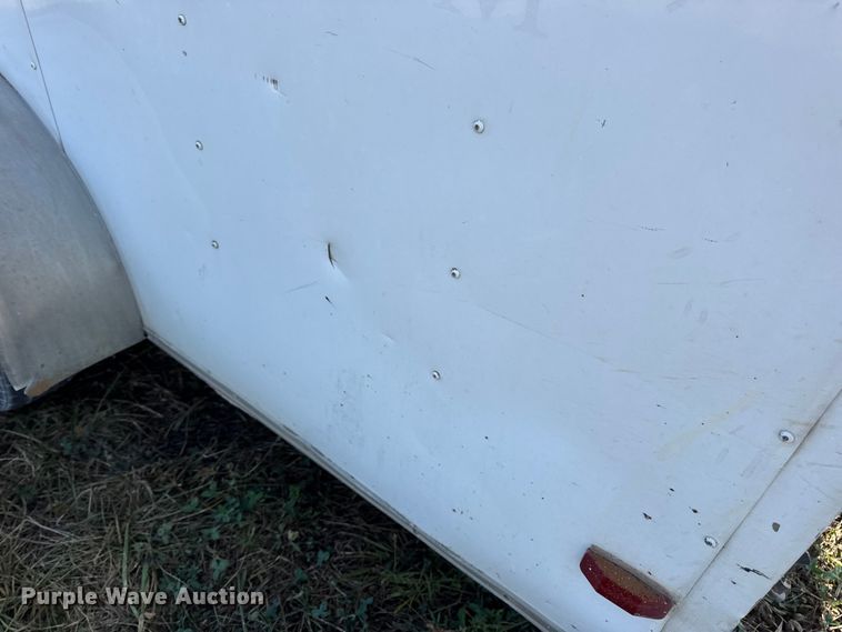 image for item DW6618 2014 Covered Wagon  CE7X16TA2 spray foam enclosed trailer