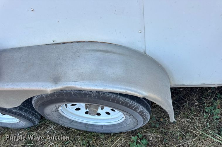 image for item DW6618 2014 Covered Wagon  CE7X16TA2 spray foam enclosed trailer