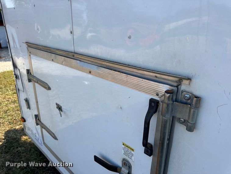 image for item DW6618 2014 Covered Wagon  CE7X16TA2 spray foam enclosed trailer