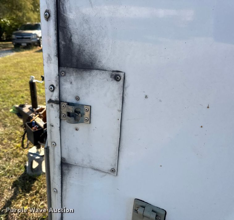 image for item DW6618 2014 Covered Wagon  CE7X16TA2 spray foam enclosed trailer