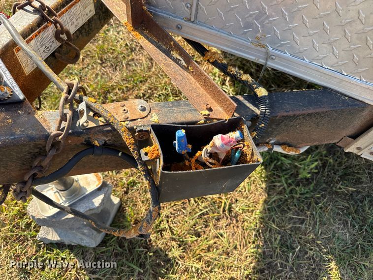 image for item DW6618 2014 Covered Wagon  CE7X16TA2 spray foam enclosed trailer