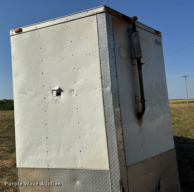 image for item DW6618 2014 Covered Wagon  CE7X16TA2 spray foam enclosed trailer