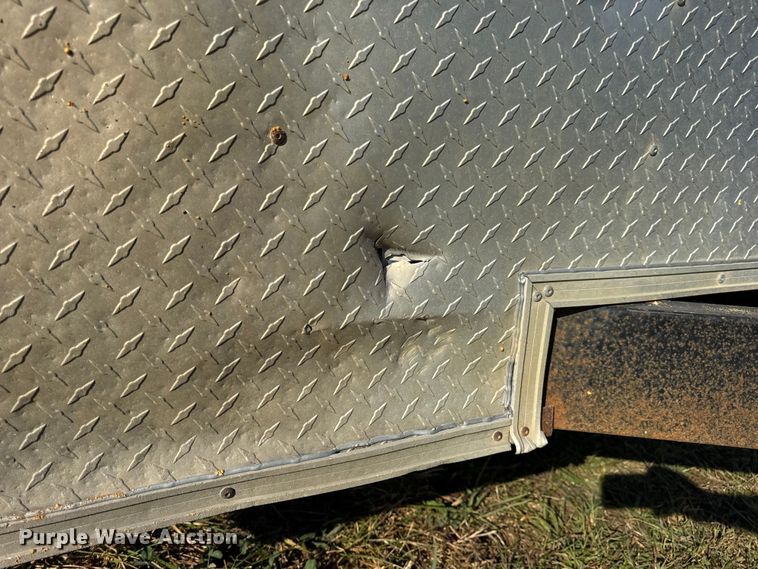 image for item DW6618 2014 Covered Wagon  CE7X16TA2 spray foam enclosed trailer