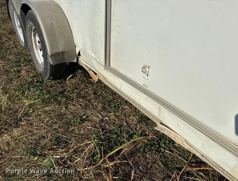 image for item DW6618 2014 Covered Wagon  CE7X16TA2 spray foam enclosed trailer