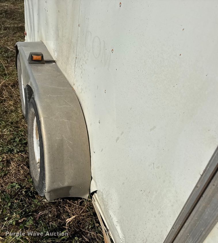 image for item DW6618 2014 Covered Wagon  CE7X16TA2 spray foam enclosed trailer