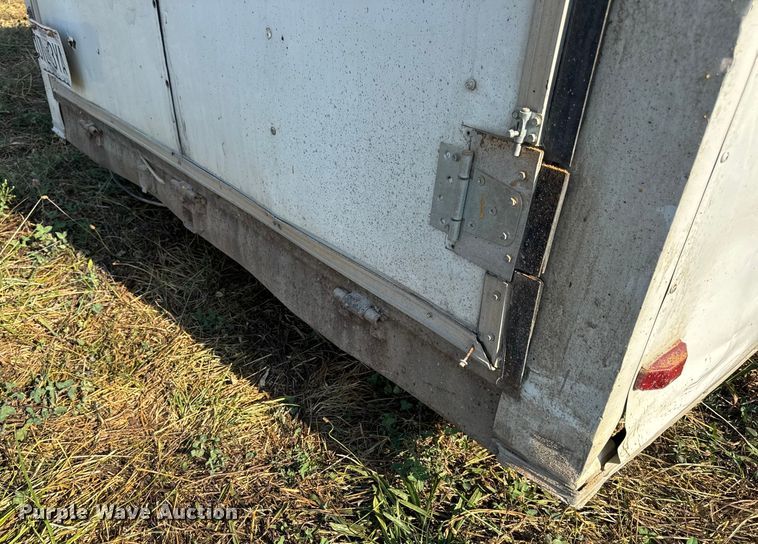 image for item DW6618 2014 Covered Wagon  CE7X16TA2 spray foam enclosed trailer