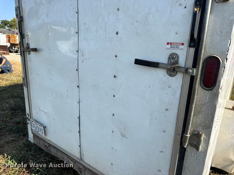 image for item DW6618 2014 Covered Wagon  CE7X16TA2 spray foam enclosed trailer