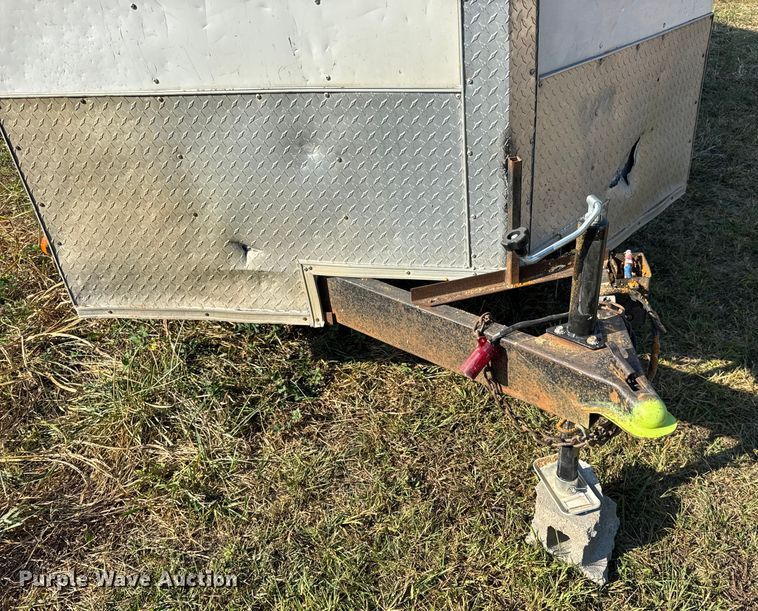 image for item DW6618 2014 Covered Wagon  CE7X16TA2 spray foam enclosed trailer