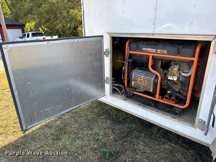 image for item DW6618 2014 Covered Wagon  CE7X16TA2 spray foam enclosed trailer