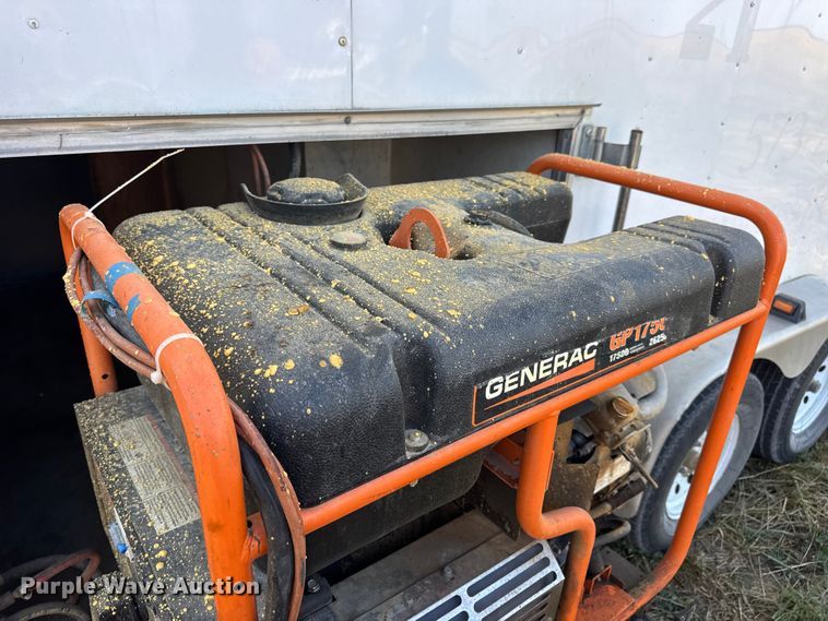 image for item DW6618 2014 Covered Wagon  CE7X16TA2 spray foam enclosed trailer