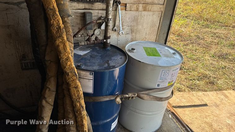 image for item DW6618 2014 Covered Wagon  CE7X16TA2 spray foam enclosed trailer