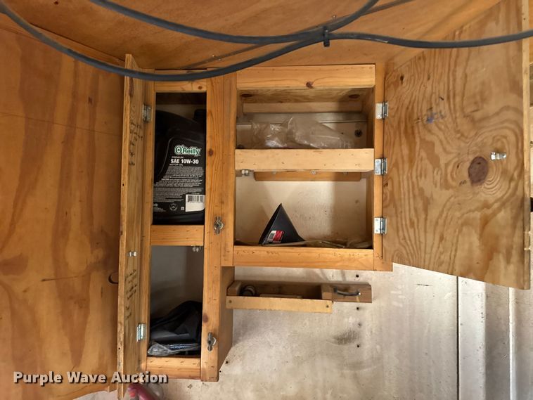 image for item DW6618 2014 Covered Wagon  CE7X16TA2 spray foam enclosed trailer