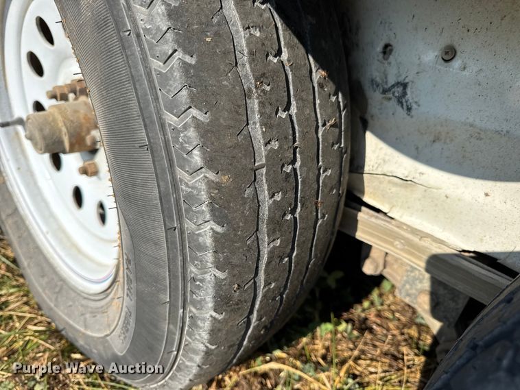 image for item DW6618 2014 Covered Wagon  CE7X16TA2 spray foam enclosed trailer