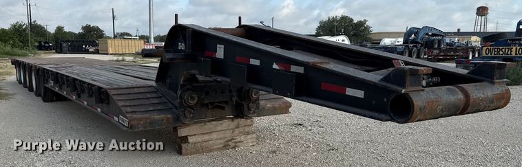 image for item DX5699 2013 Pratt Industries MD605A lowboy equipment trailer