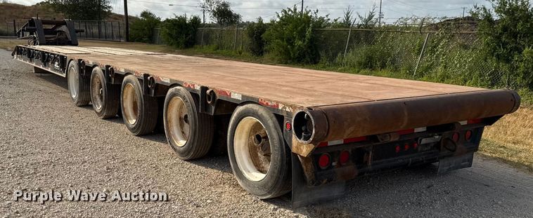 image for item DX5699 2013 Pratt Industries MD605A lowboy equipment trailer
