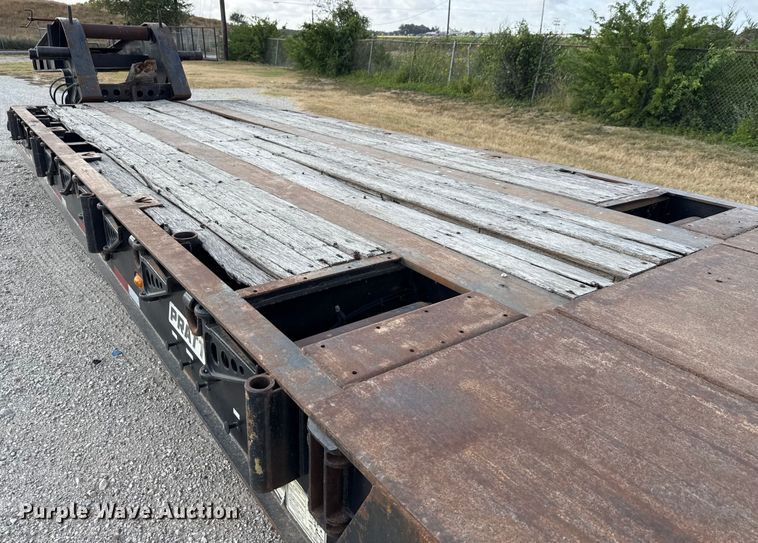 image for item DX5699 2013 Pratt Industries MD605A lowboy equipment trailer