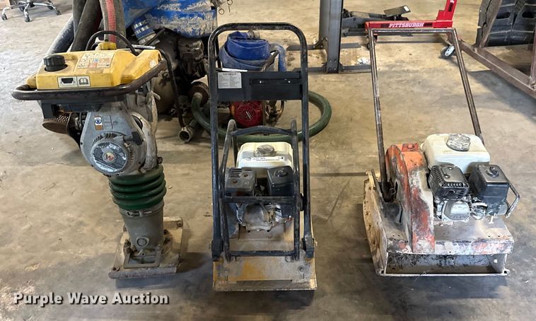 image for item DX5744 (3) plate compactors