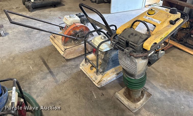 image for item DX5744 (3) plate compactors