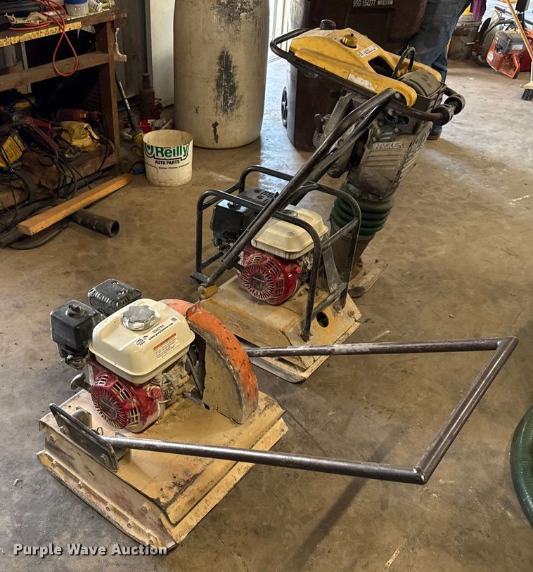 image for item DX5744 (3) plate compactors