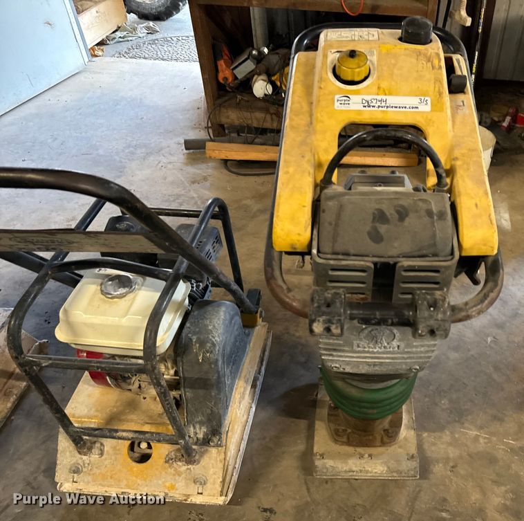 image for item DX5744 (3) plate compactors