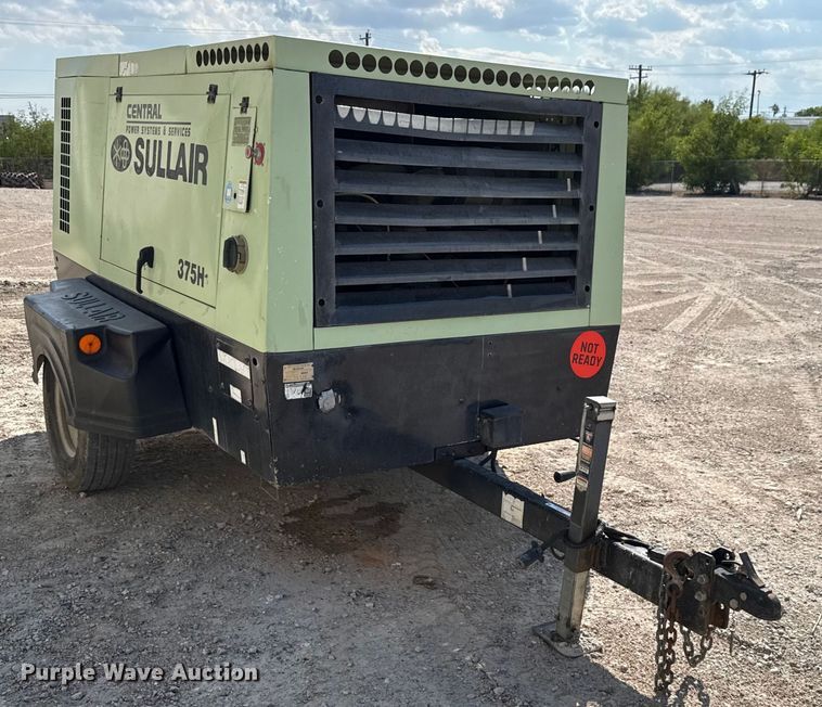 image for item DX5754 Sullair 375H air compressor