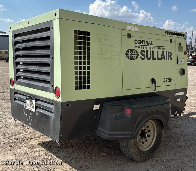 image for item DX5754 Sullair 375H air compressor