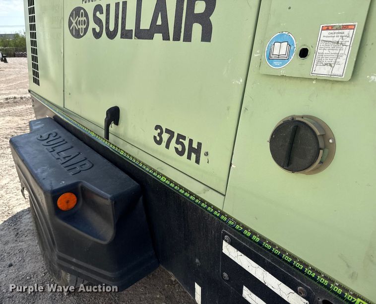 image for item DX5754 Sullair 375H air compressor