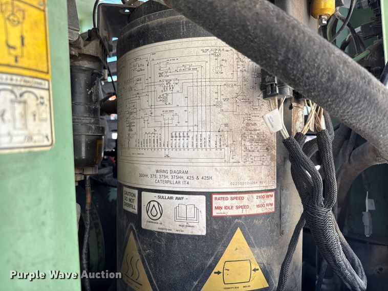 image for item DX5754 Sullair 375H air compressor