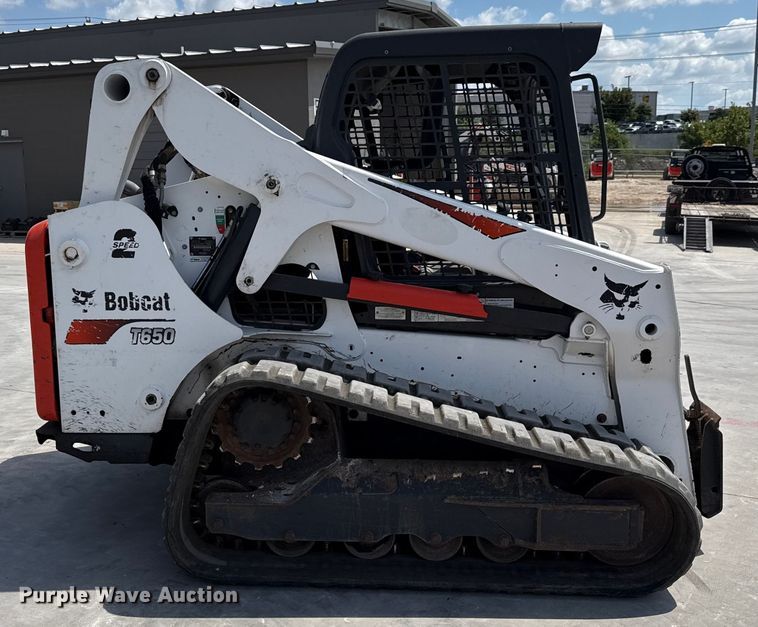 MINI CARGADOR SOBRE ORUGAS 2019 BOBCAT T650
