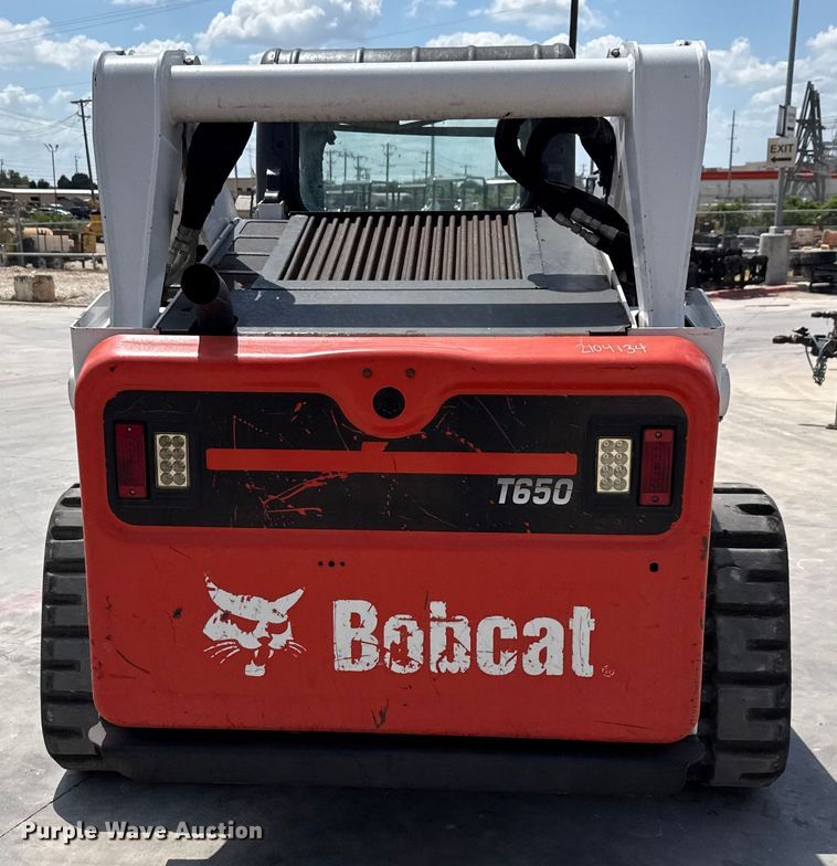 image for item DX5784 2019 Bobcat T650 tracked skid steer loader