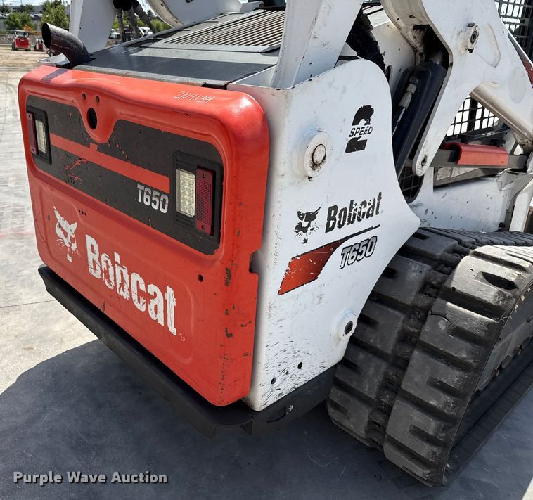 image for item DX5784 2019 Bobcat T650 tracked skid steer loader