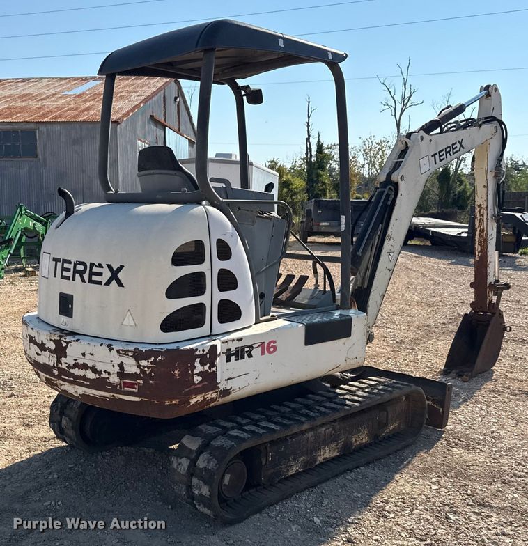 EXCAVADORA 2007 TEREX HR16