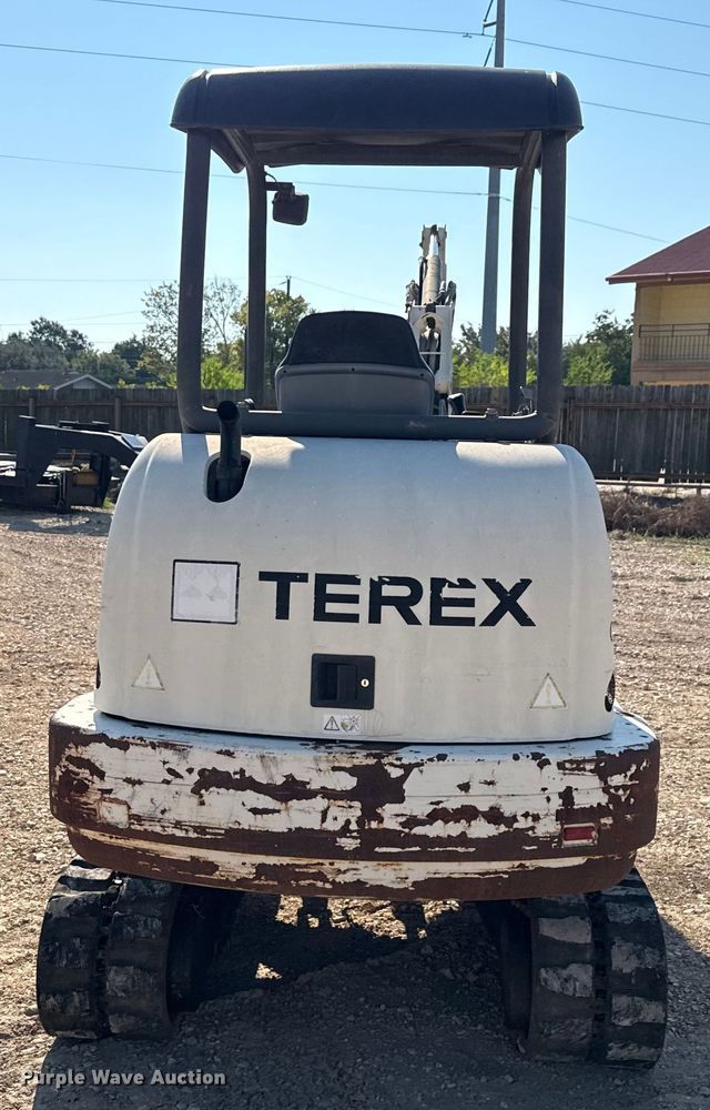 image for item DX5796 2007 Terex HR 16 mini excavator