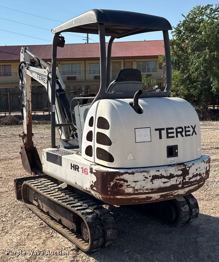 image for item DX5796 2007 Terex HR 16 mini excavator