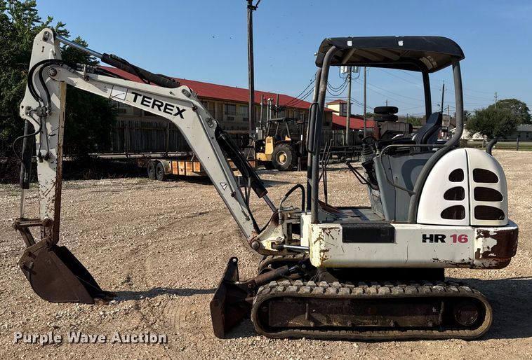 image for item DX5796 2007 Terex HR 16 mini excavator