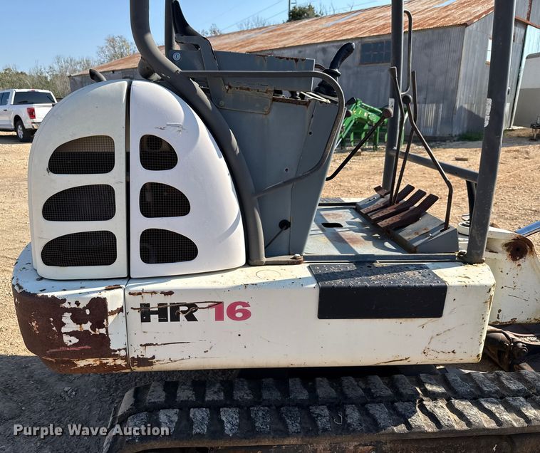 image for item DX5796 2007 Terex HR 16 mini excavator