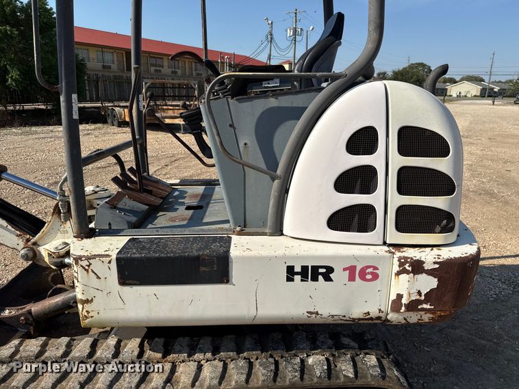 image for item DX5796 2007 Terex HR 16 mini excavator