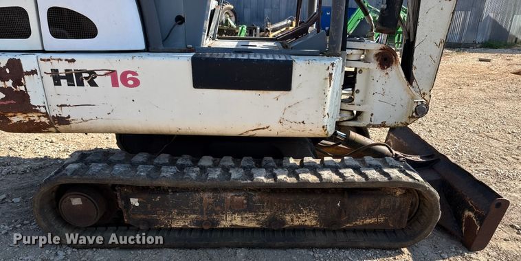 image for item DX5796 2007 Terex HR 16 mini excavator