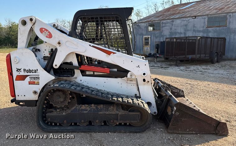 MINI CARGADOR SOBRE ORUGAS 2019 BOBCAT T650