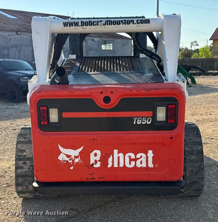 image for item DX5797 2019 Bobcat T650 tracked skid steer loader
