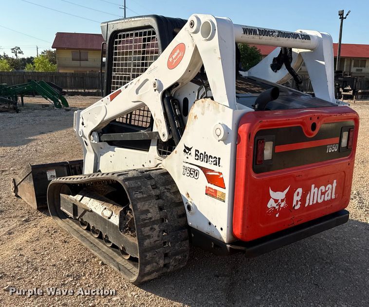 image for item DX5797 2019 Bobcat T650 tracked skid steer loader
