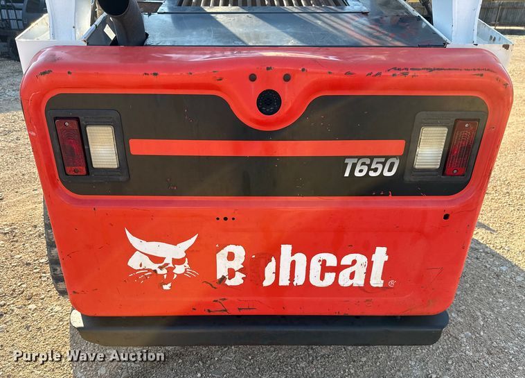 image for item DX5797 2019 Bobcat T650 tracked skid steer loader